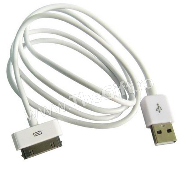 Cablu de date USB pentru iPhone/iPod/iPad - Apasa pe imagine pentru inchidere